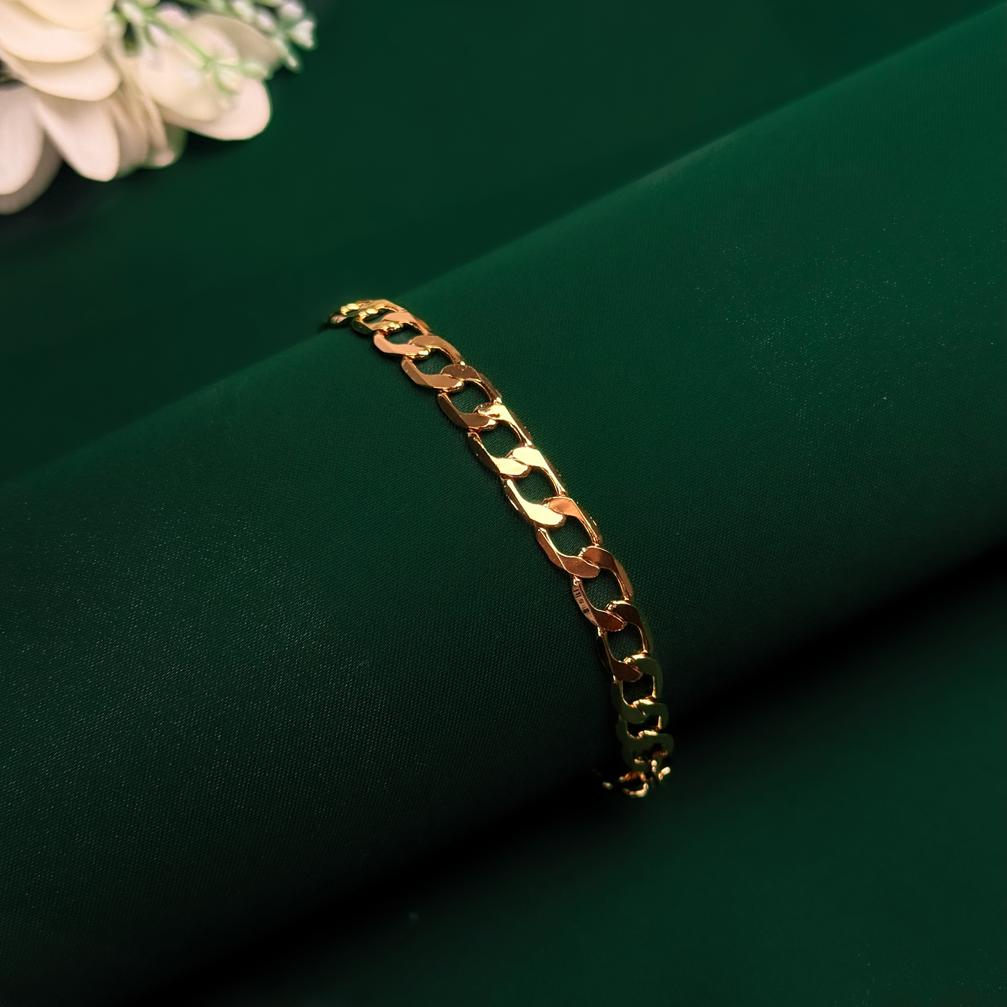 Classic Gold Link Anklet