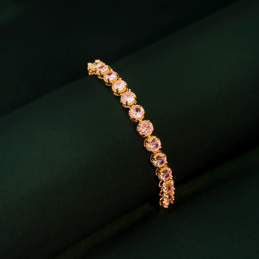 Rosé Aura Sparkle Bracelet
