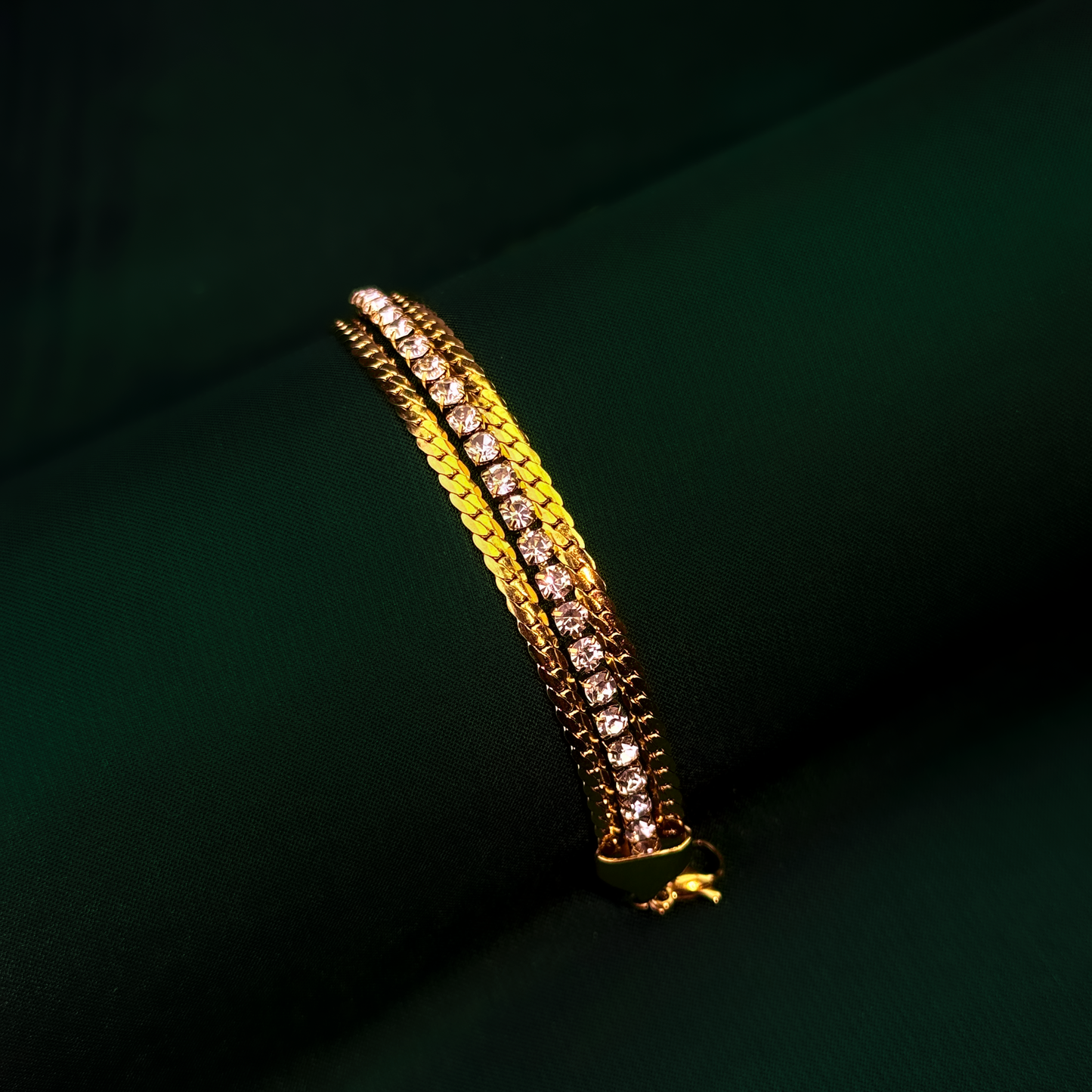 Luxe Dual-Glow Diamond Bracelet