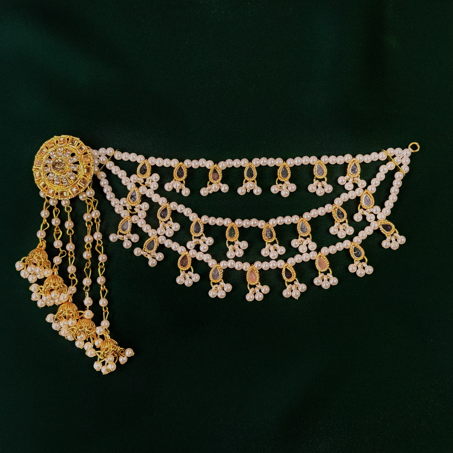 Royal Pearl Jaal Sahara Earrings