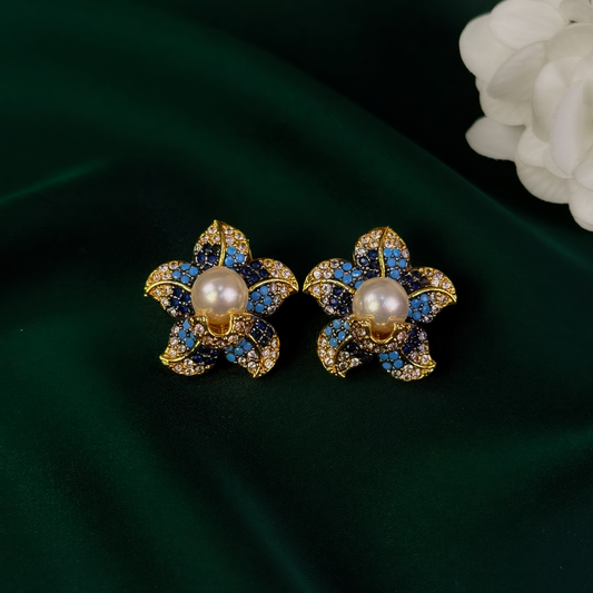 Ocean Bloom Studs