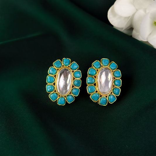 Feroza Kundan Studs