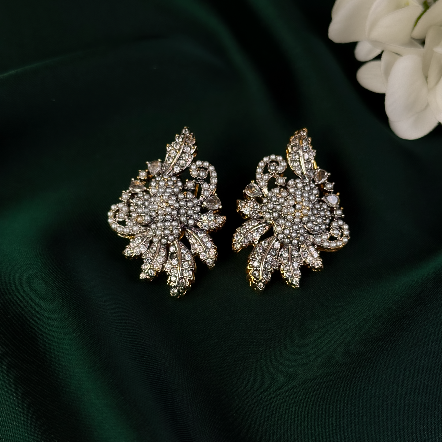 Matt Pearl Earrings