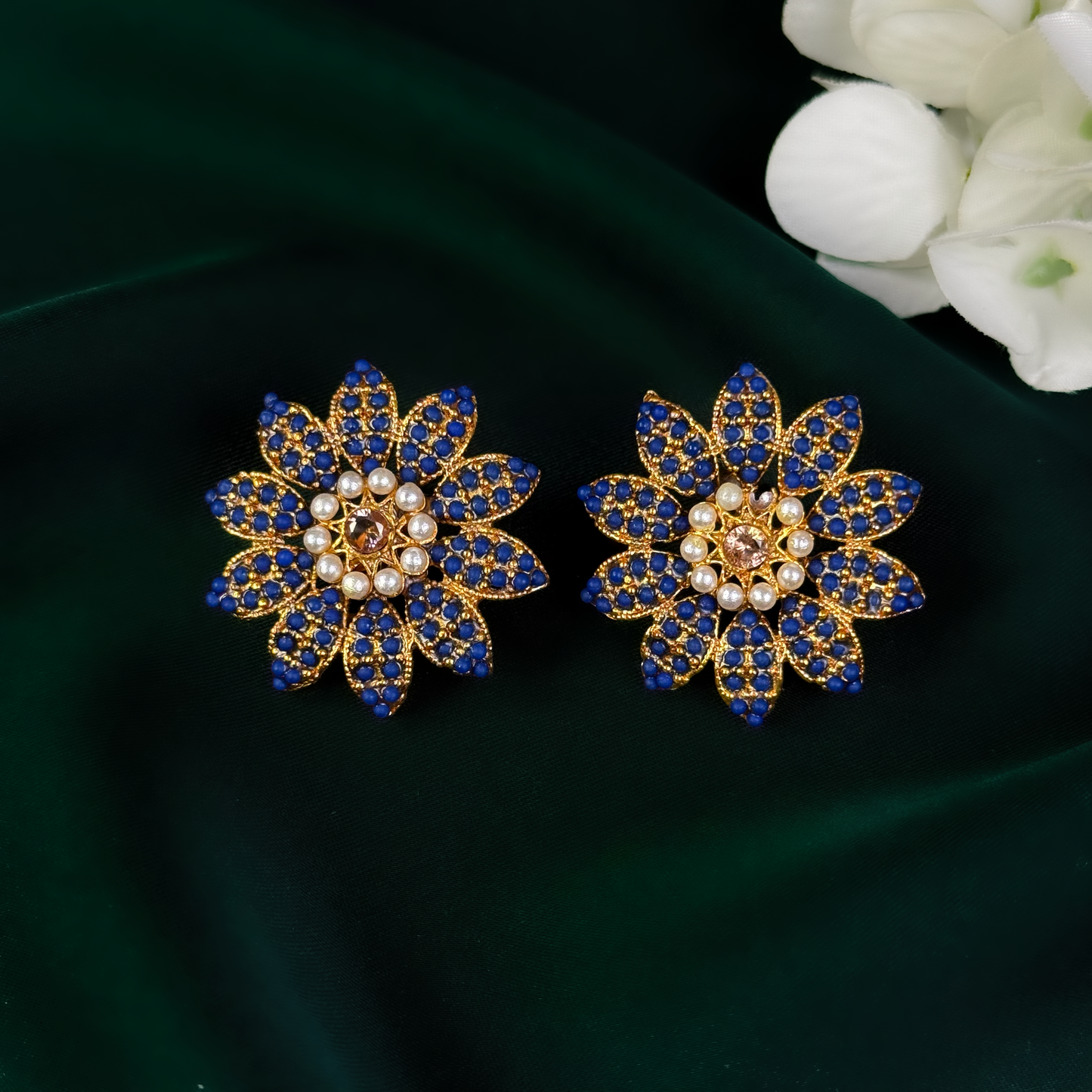 Midnight Aster Studs