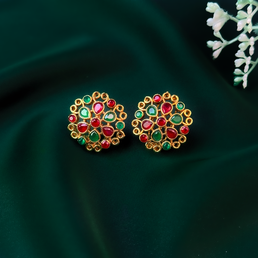 Anaar Zircon Studs