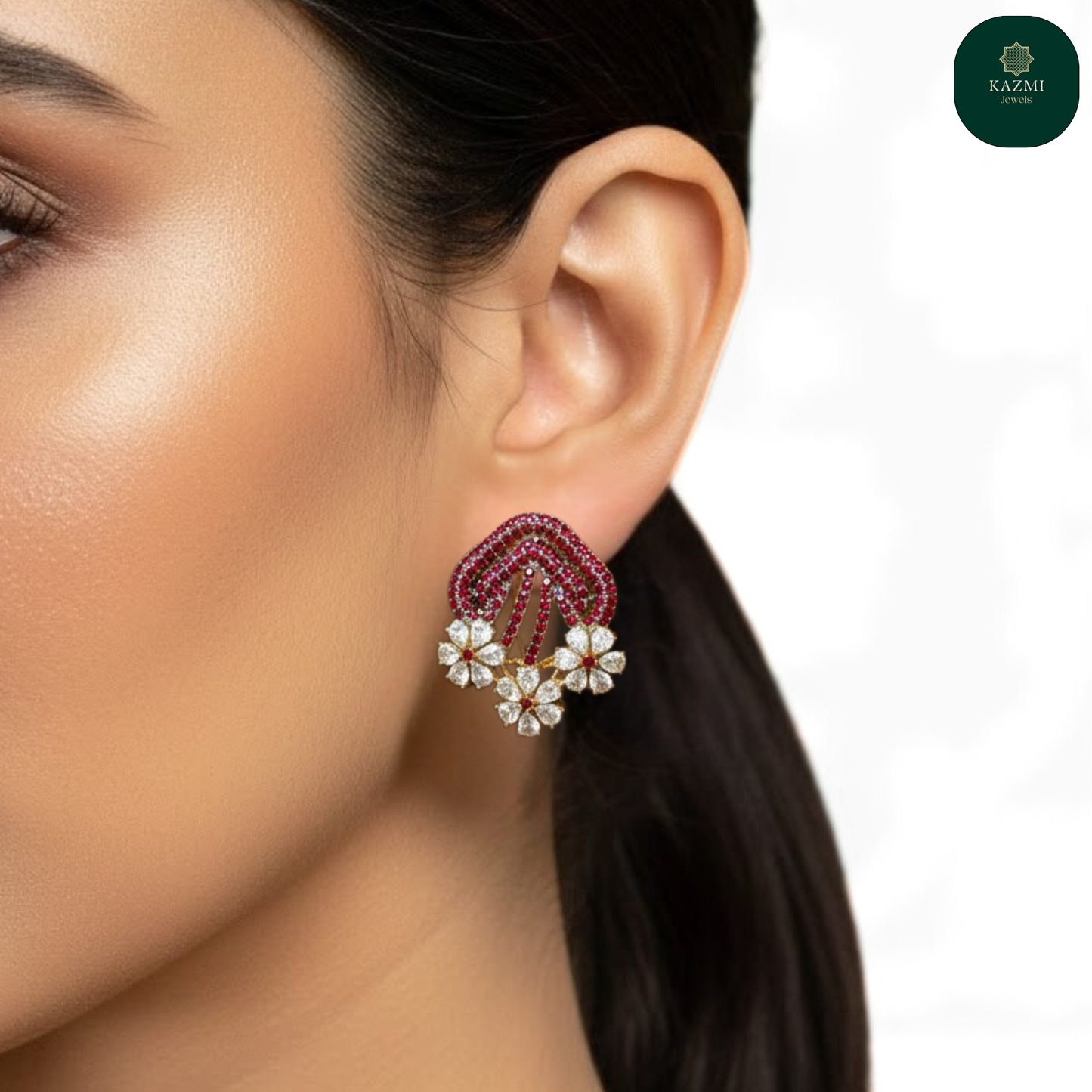 Saman Zircon Earrings