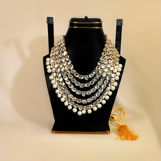 Areesha Kundan Pearl Necklace